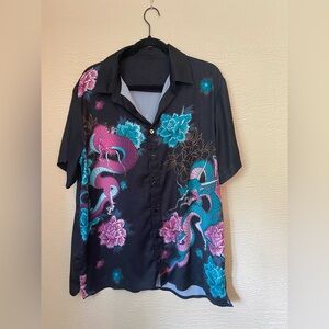 Boyfriend Dragon Shirt (damage in description)